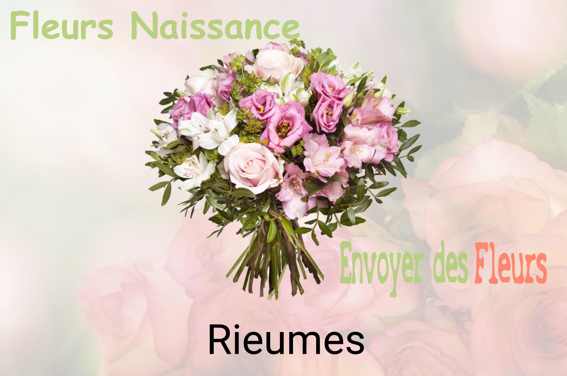 Bouquet de fleurs de naissance livré à Rieumes